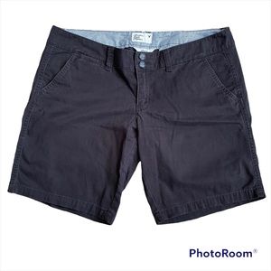 American Eagle Stretch Black Shorts in size 8